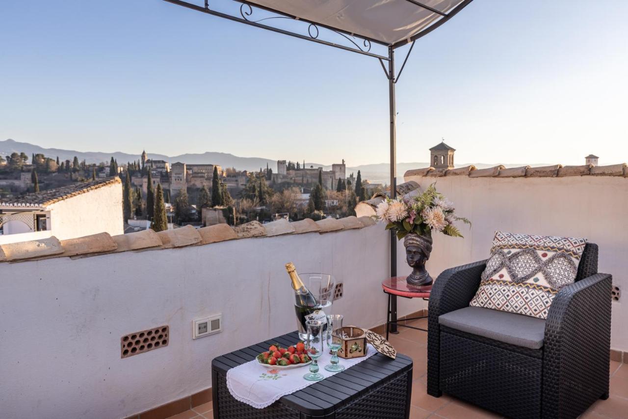 Luxury Alhambra Penthouse Collection Sacromonte Vila Granada Exterior foto