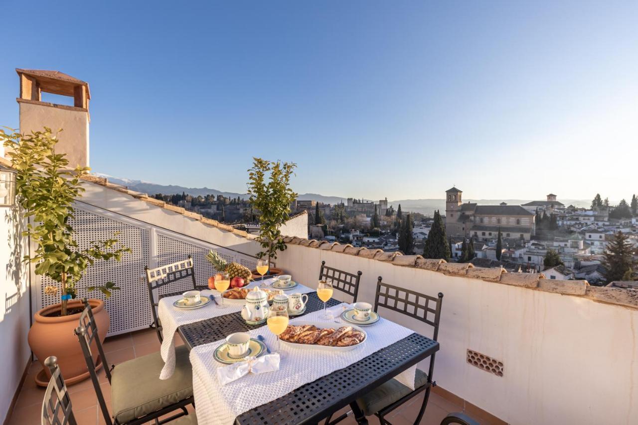 Luxury Alhambra Penthouse Collection Sacromonte Vila Granada Exterior foto