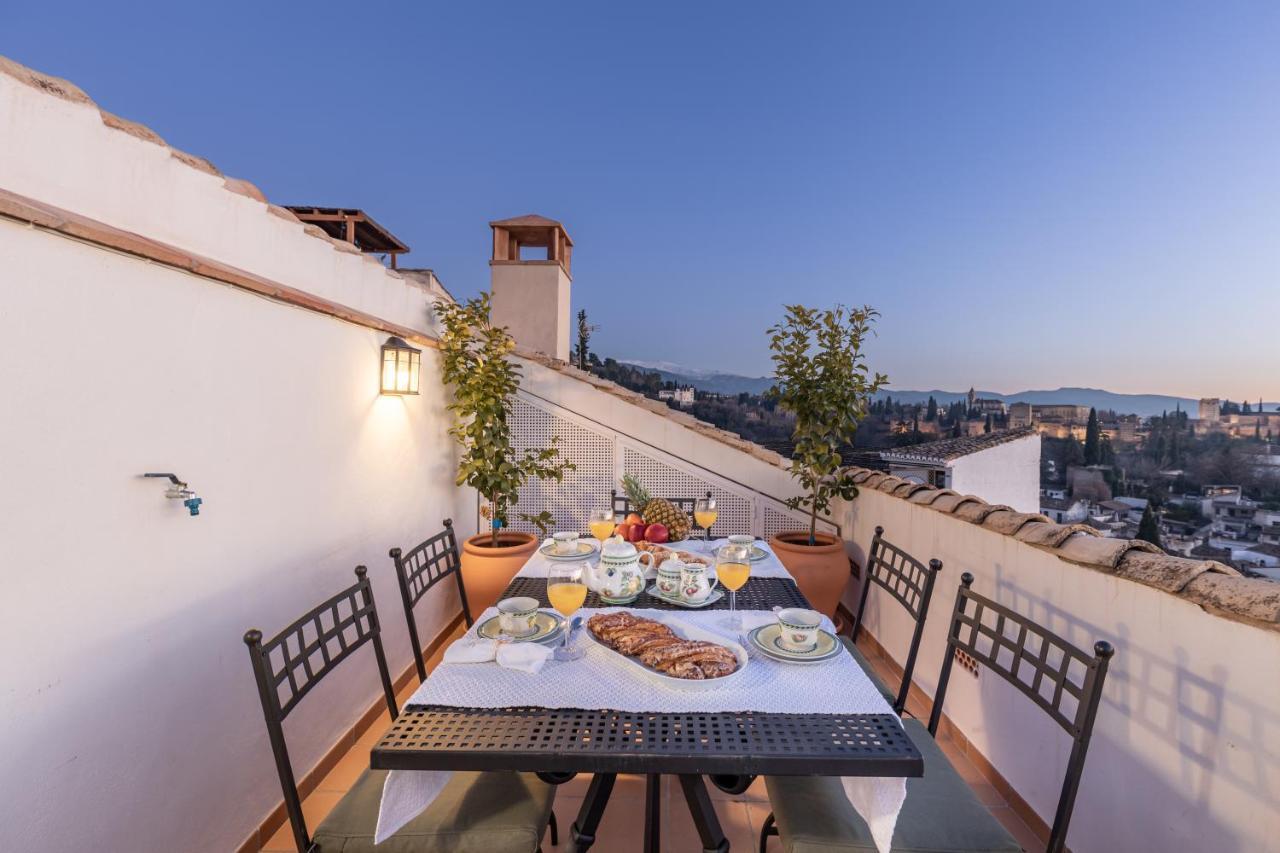 Luxury Alhambra Penthouse Collection Sacromonte Vila Granada Exterior foto