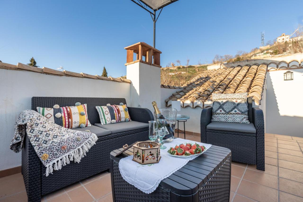 Luxury Alhambra Penthouse Collection Sacromonte Vila Granada Exterior foto