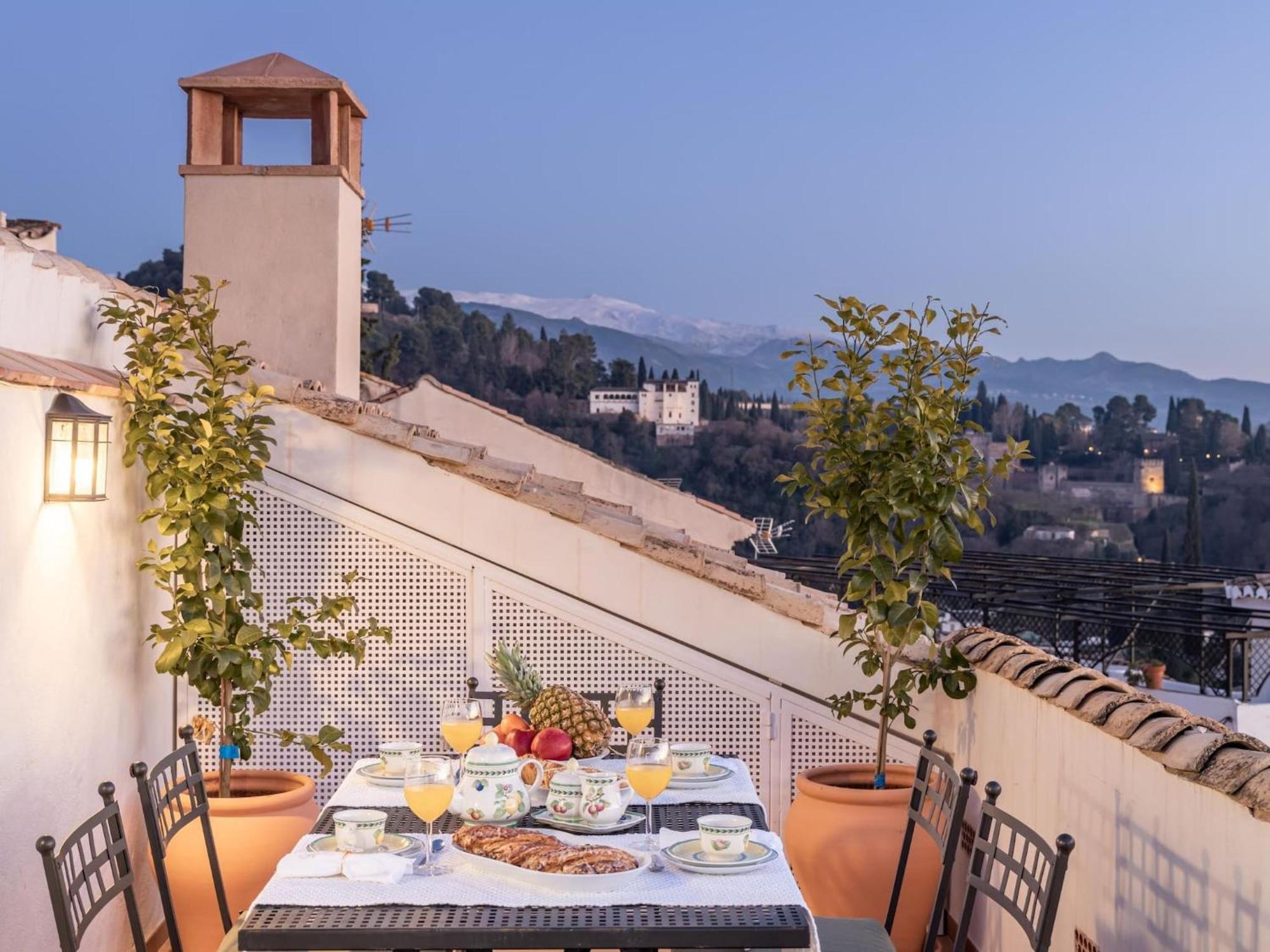 Luxury Alhambra Penthouse Collection Sacromonte Vila Granada Exterior foto