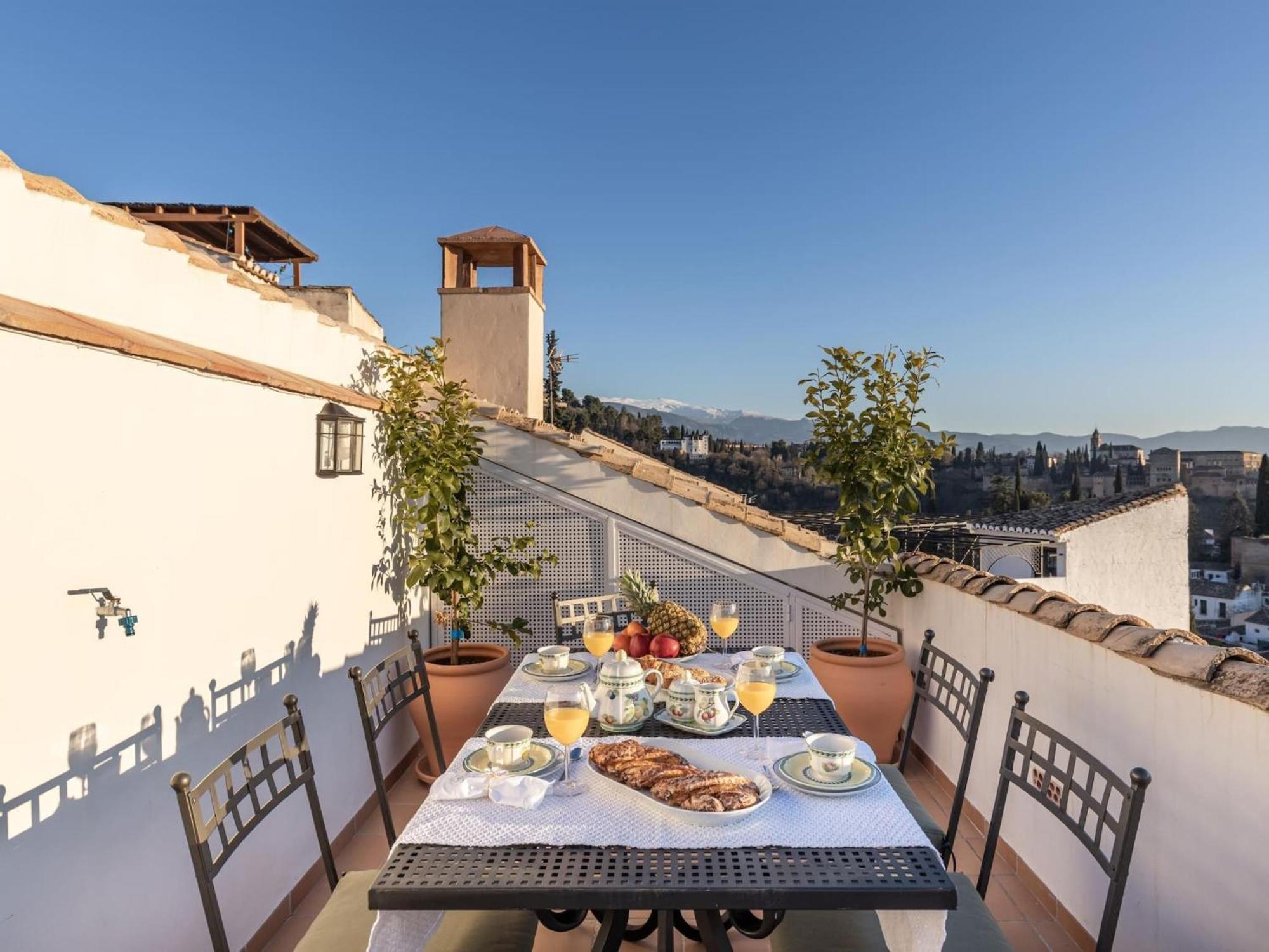 Luxury Alhambra Penthouse Collection Sacromonte Vila Granada Exterior foto