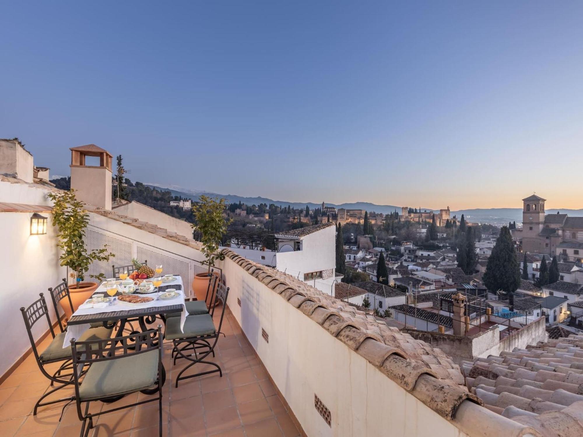 Luxury Alhambra Penthouse Collection Sacromonte Vila Granada Exterior foto