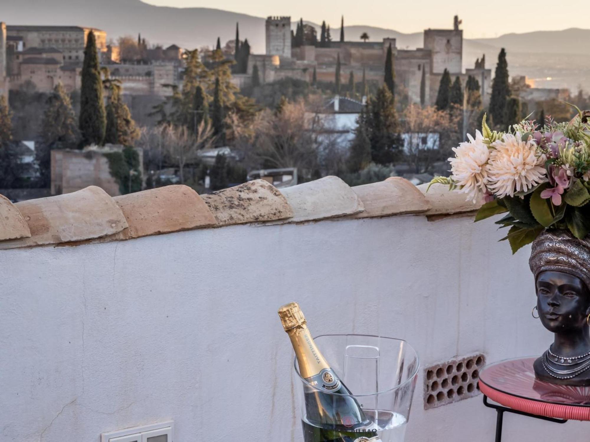 Luxury Alhambra Penthouse Collection Sacromonte Vila Granada Exterior foto