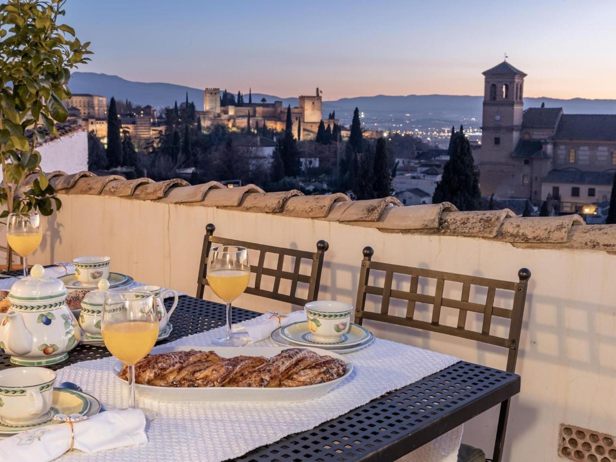 Luxury Alhambra Penthouse Collection Sacromonte Vila Granada Exterior foto